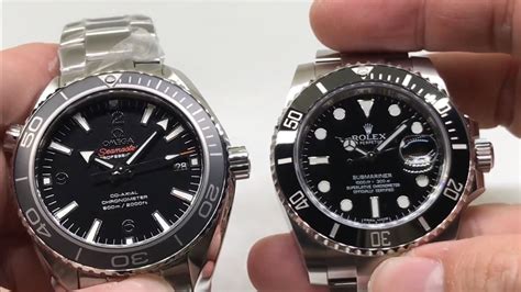 Rolex Submariner vs Omega Seamaster Planet Ocean 600M